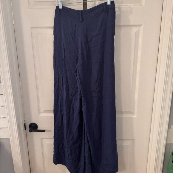 Rapsodia Womens High Wiasted Super Wide Leg Pants Trousers Red White Blue Size S - Picture 4 of 13